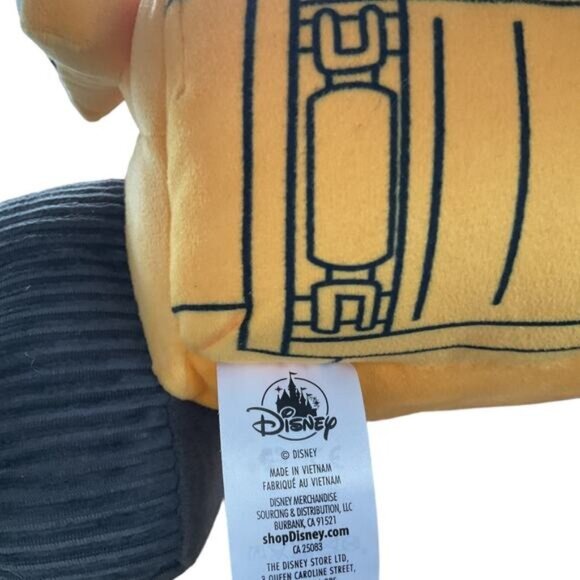 Disney WALL-E Plush Toy 14" Yellow Robot Stuffed Character Collectible - Picture 5 of 6